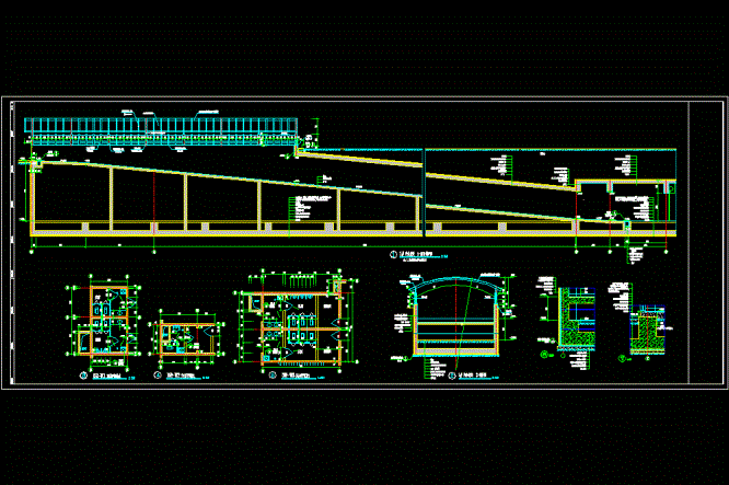 某汽车坡道详图CAD图纸.dwg