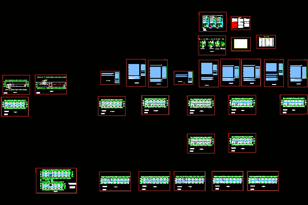 某学生宿舍综合布线图纸CAD图纸.dwg