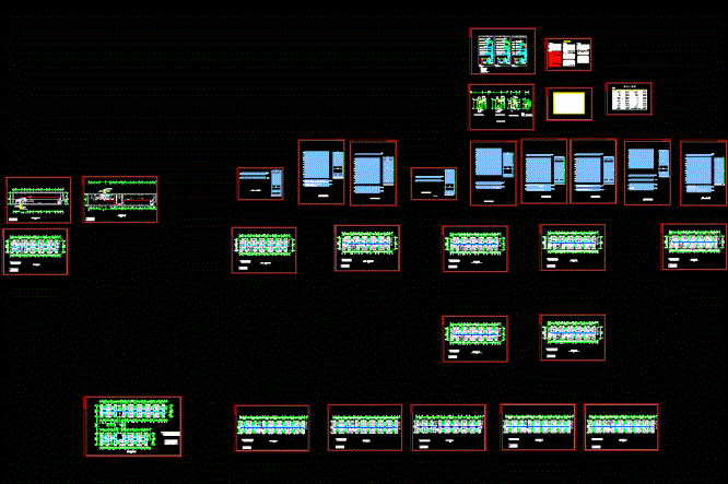 某学生宿舍综合布线图纸CAD图纸.dwg