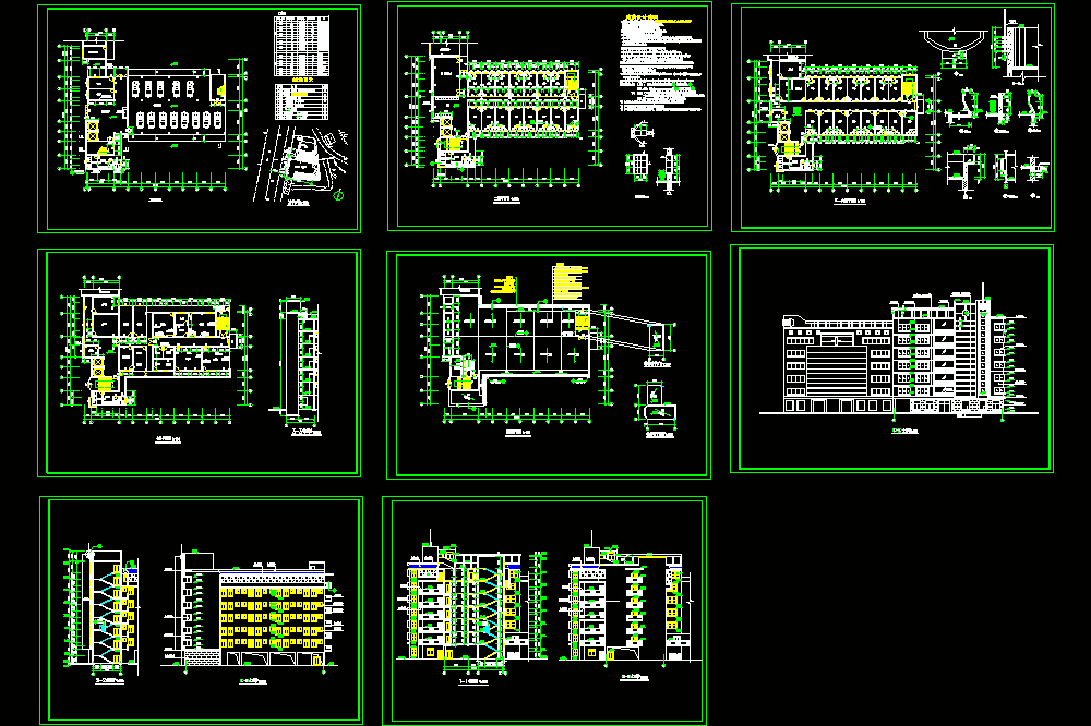 某医院住院部CAD图纸.dwg