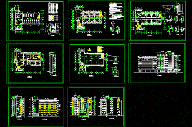 某医院住院部CAD图纸.dwg