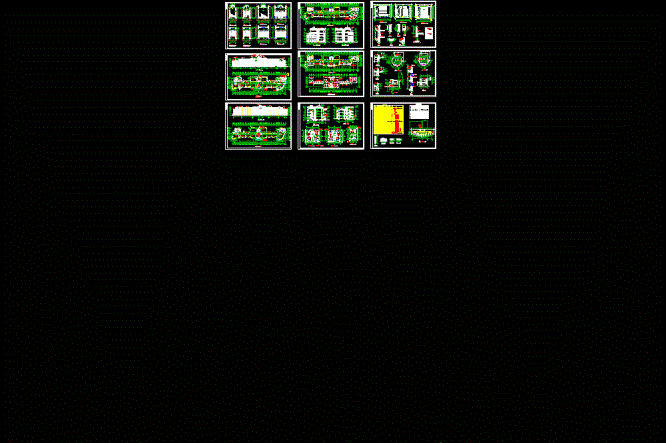 某学校建筑施工图CAD图纸.dwg