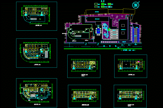 某医院综合楼CAD图纸.dwg