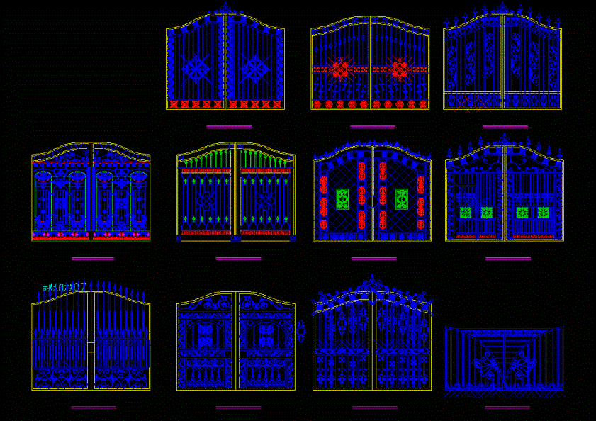 古门建筑大全CAD图纸.dwg