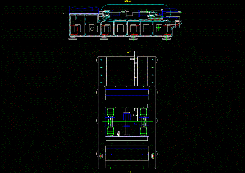 机床底座图CAD图纸.DWG
