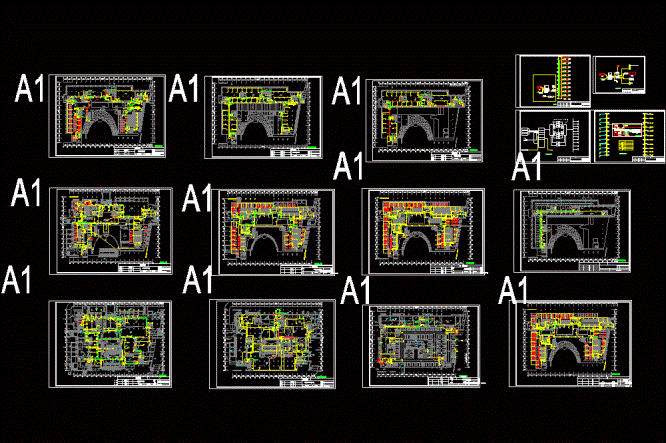 图书馆弱电图纸CAD图纸.dwg
