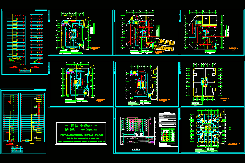 学生公寓弱电CAD图纸.dwg