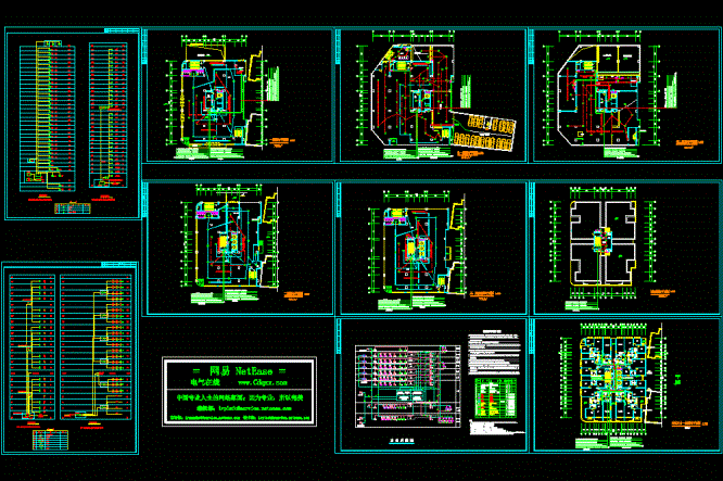 学生公寓弱电CAD图纸.dwg