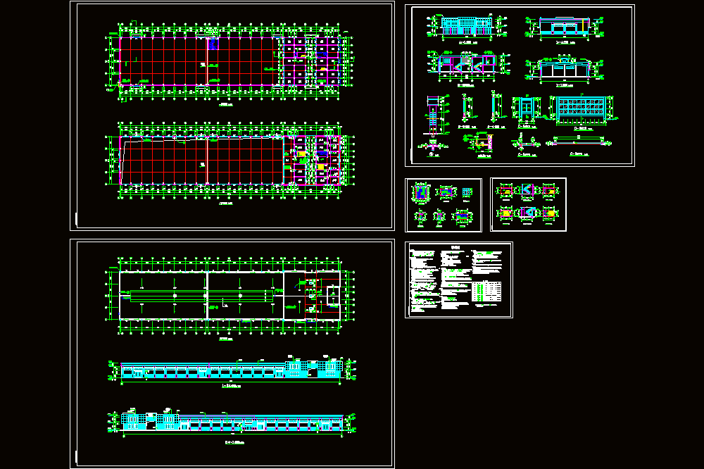 新菜场修改施工图CAD图纸.dwg