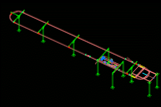悬挂链3D模型_AutoCAD-ZWCAD设计.dwg