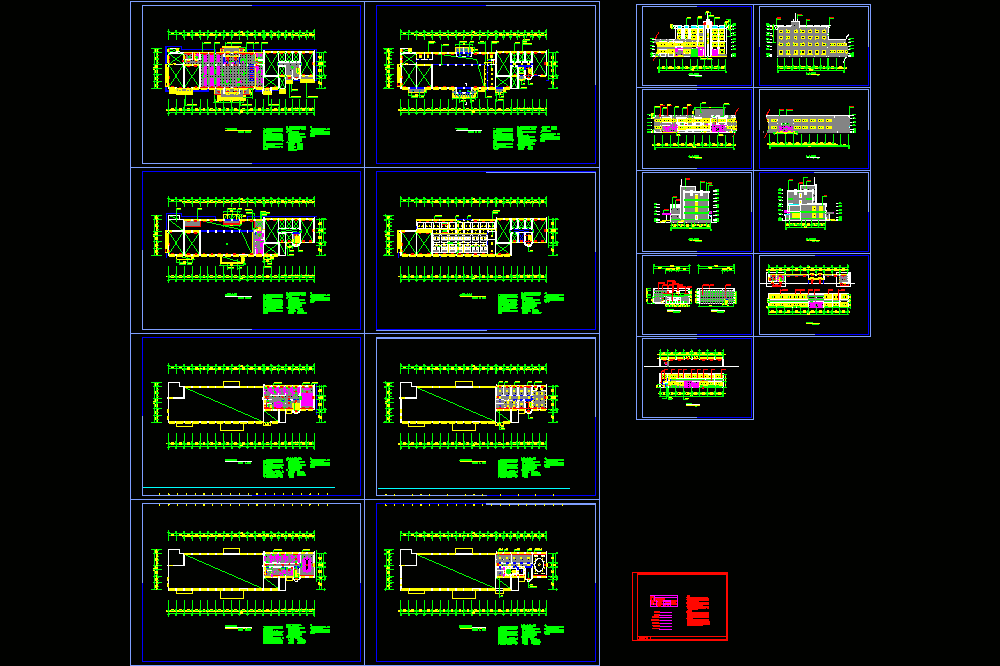 长途客运站投标方案CAD图纸.dwg