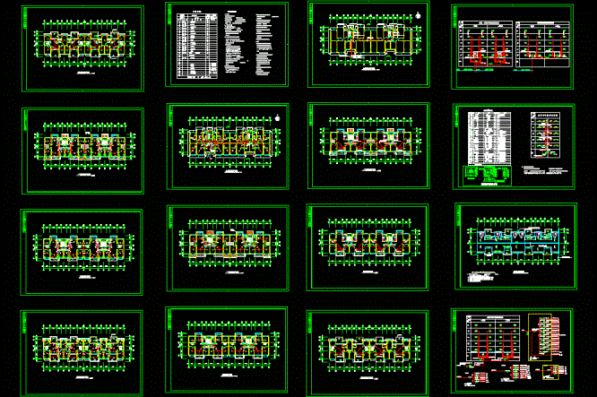 住宅电气全套CAD图纸.dwg