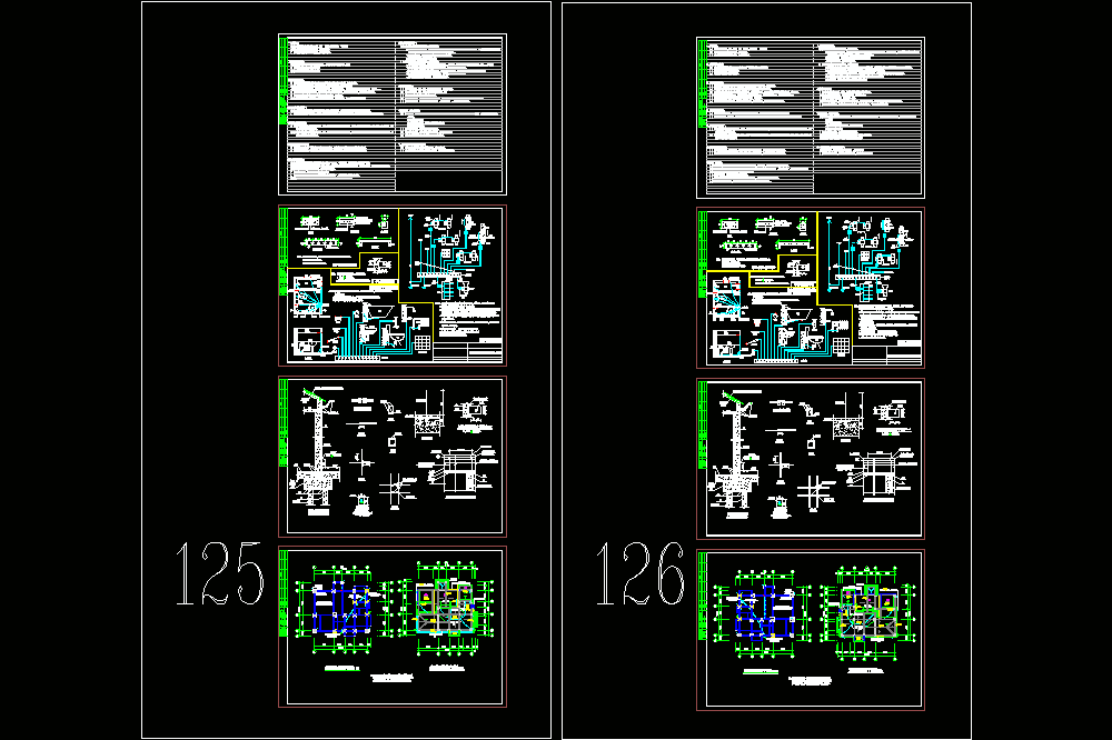 住宅楼防雷设计CAD图纸.dwg