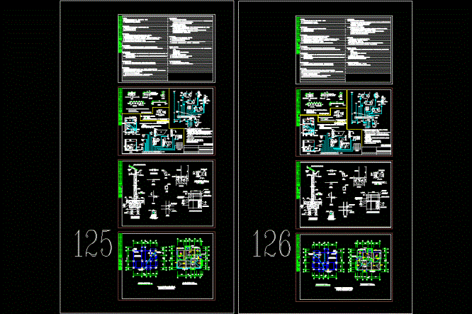 住宅楼防雷设计CAD图纸.dwg