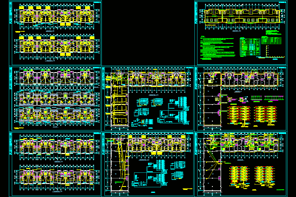 住宅小区的电气图纸CAD图纸.dwg