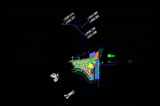 住宅小区景观电气图CAD图纸.dwg
