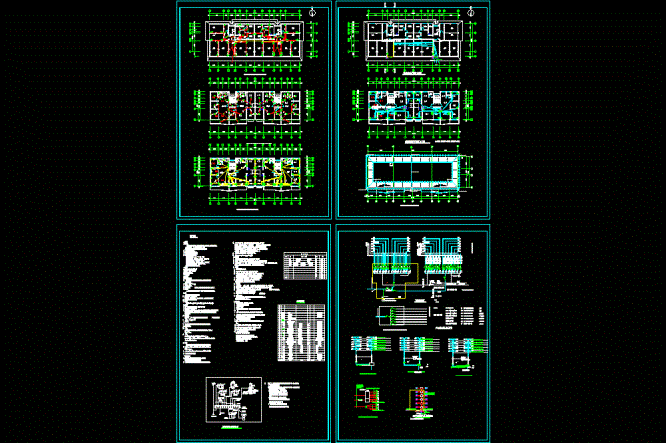 住宅楼电气图纸CAD图纸.dwg