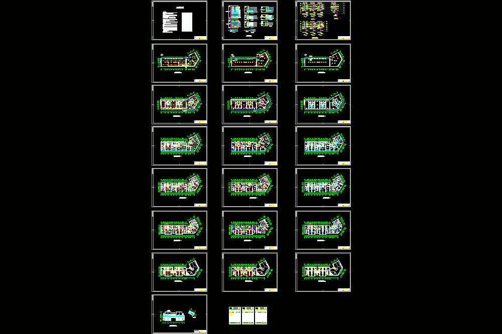 住宅楼照明图CAD图纸.dwg