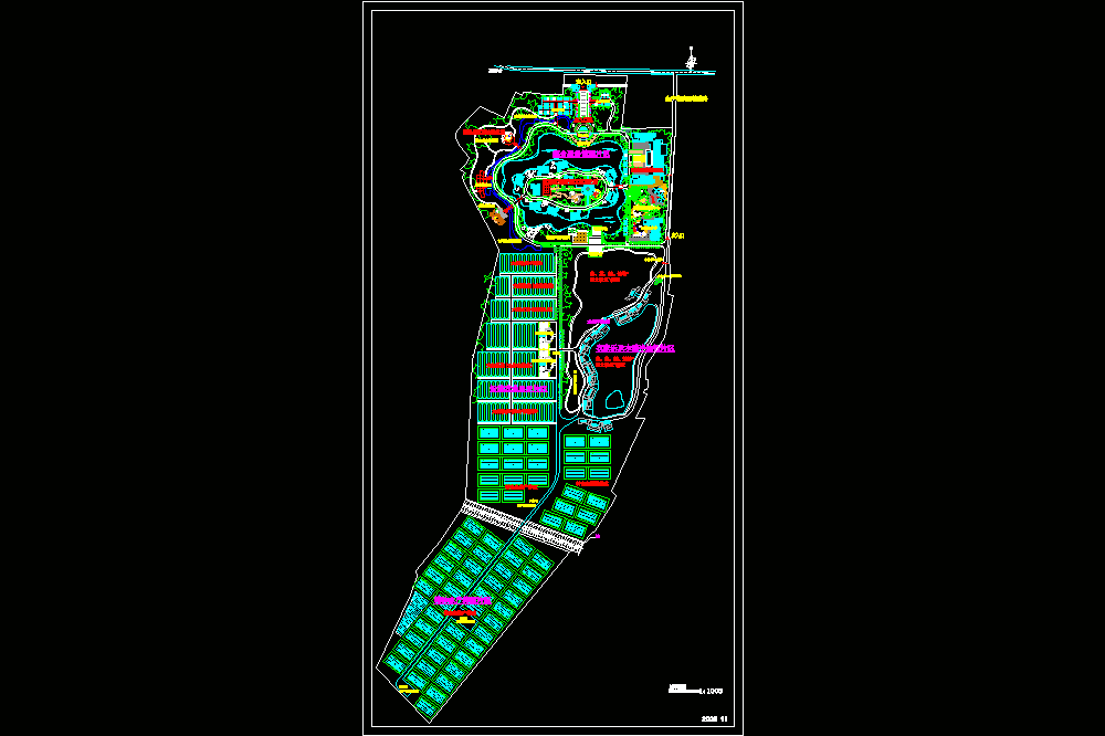 农业规划总平面图CAD图纸.dwg