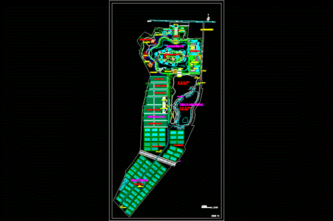 农业规划总平面图CAD图纸.dwg