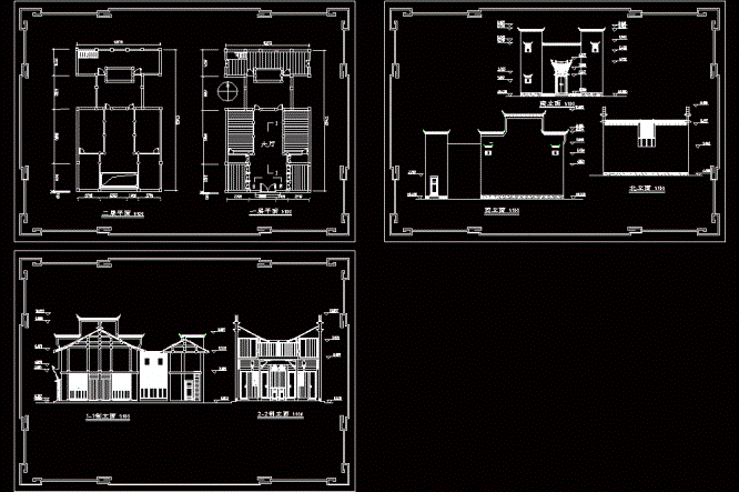 培德堂古建全图CAD图纸.dwg