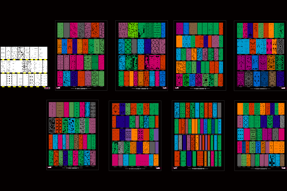 欧式风格花格汇总CAD图纸.dwg