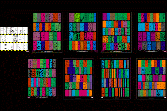 欧式风格花格汇总CAD图纸.dwg