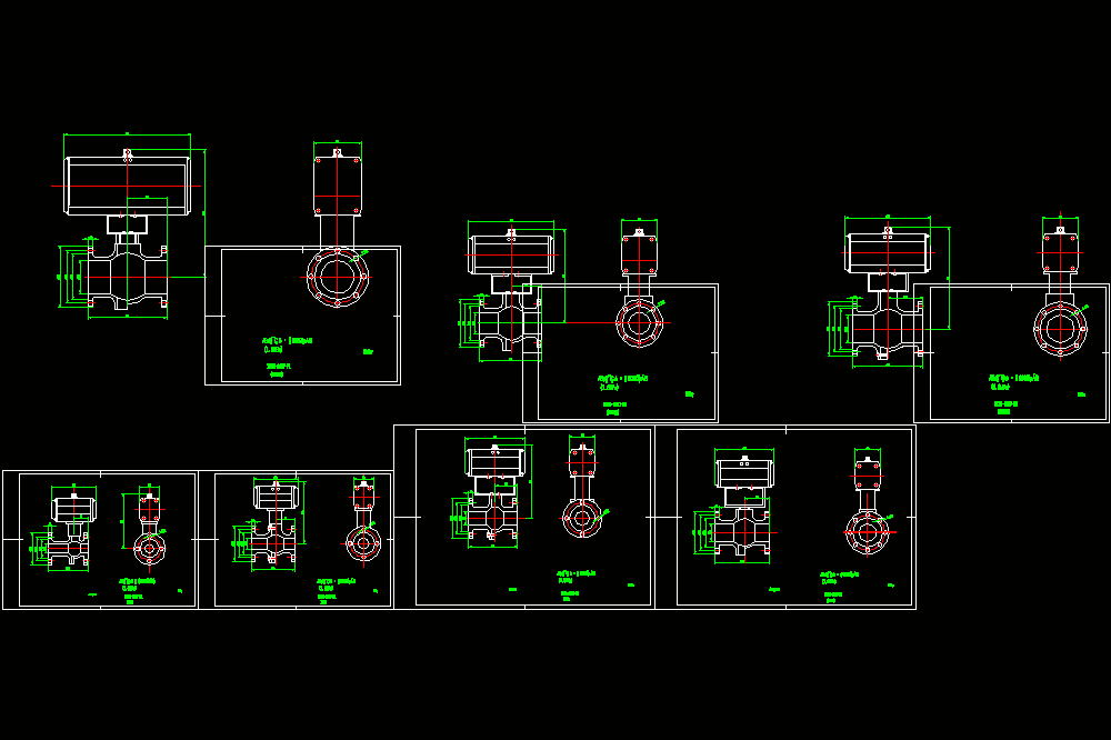 气动球阀图块120906CAD图纸.dwg