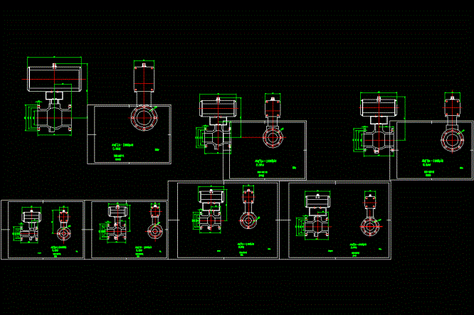 气动球阀图块120906CAD图纸.dwg