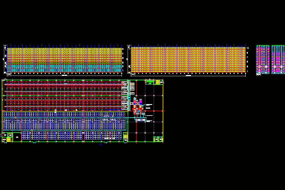 潜江永安药业项目立体库方案图9.8CAD图纸.dwg
