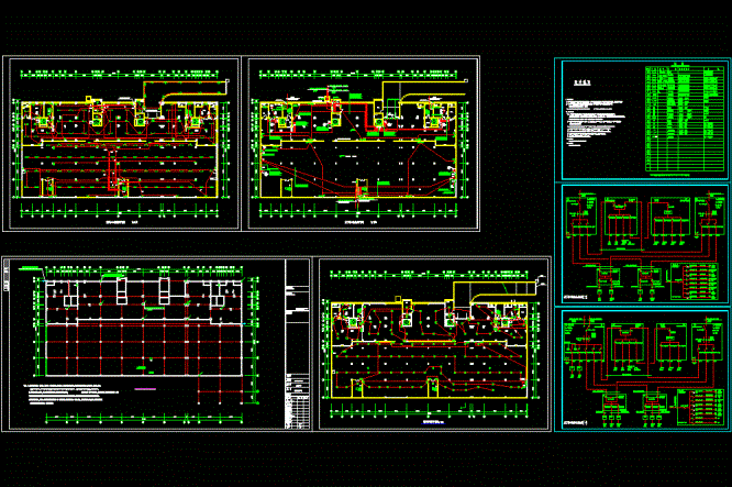 人防电气图纸CAD图纸.dwg