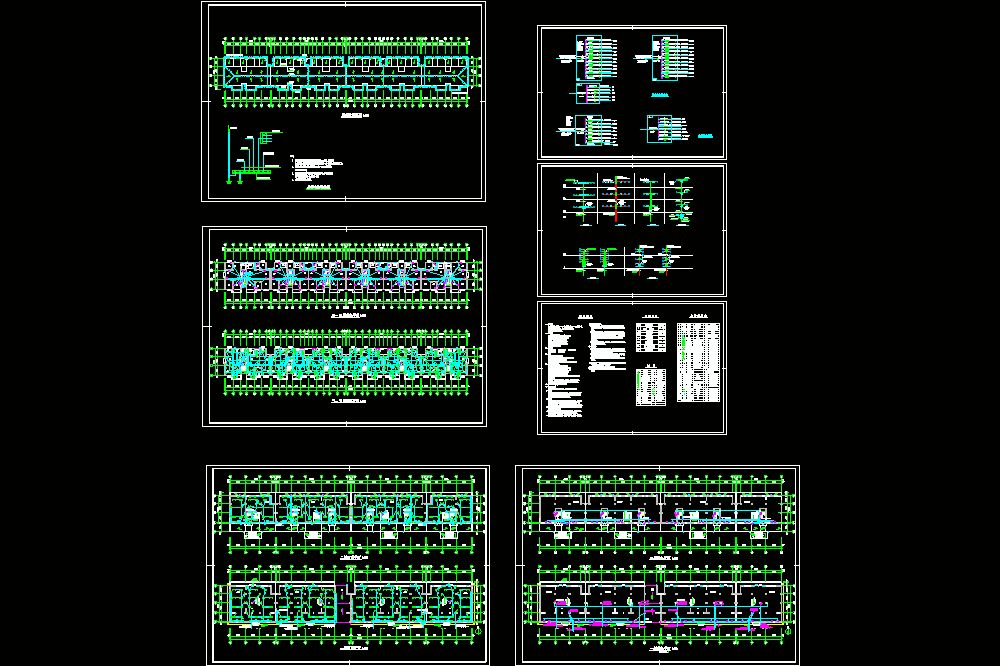 商住楼电气施工图CAD图纸.dwg