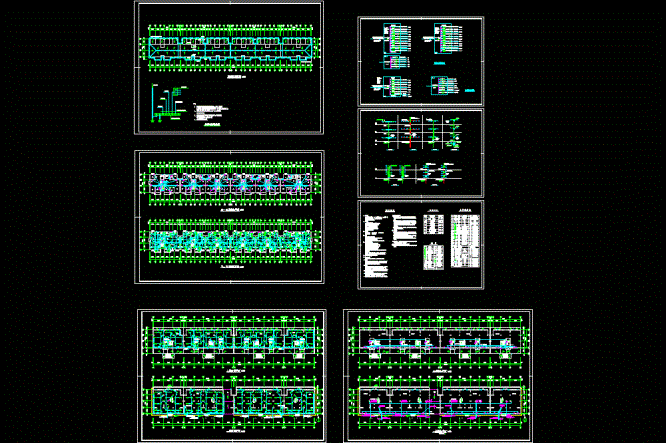 商住楼电气施工图CAD图纸.dwg