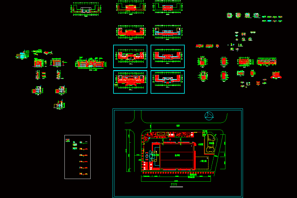 生产基地建筑图CAD图纸.dwg