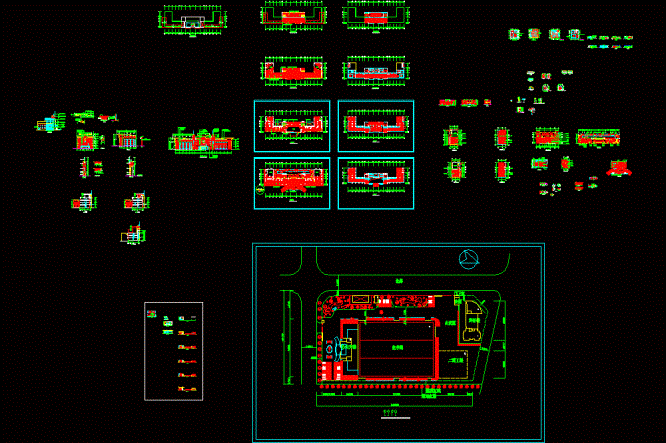 生产基地建筑图CAD图纸.dwg