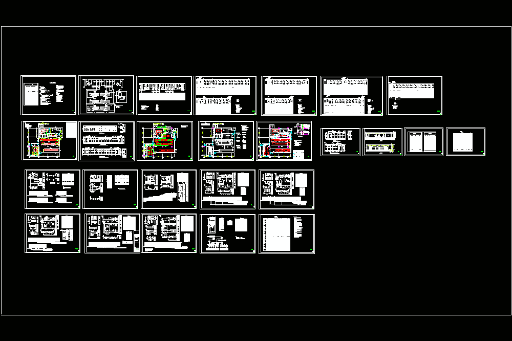 商场10KV变电所接线图CAD图纸.dwg