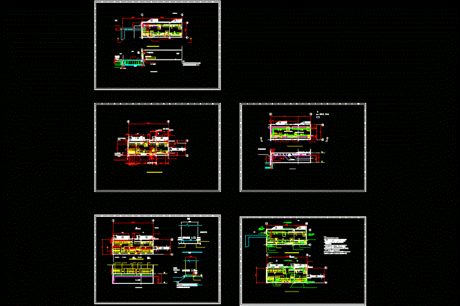 日资厂房变电所图纸CAD图纸.dwg