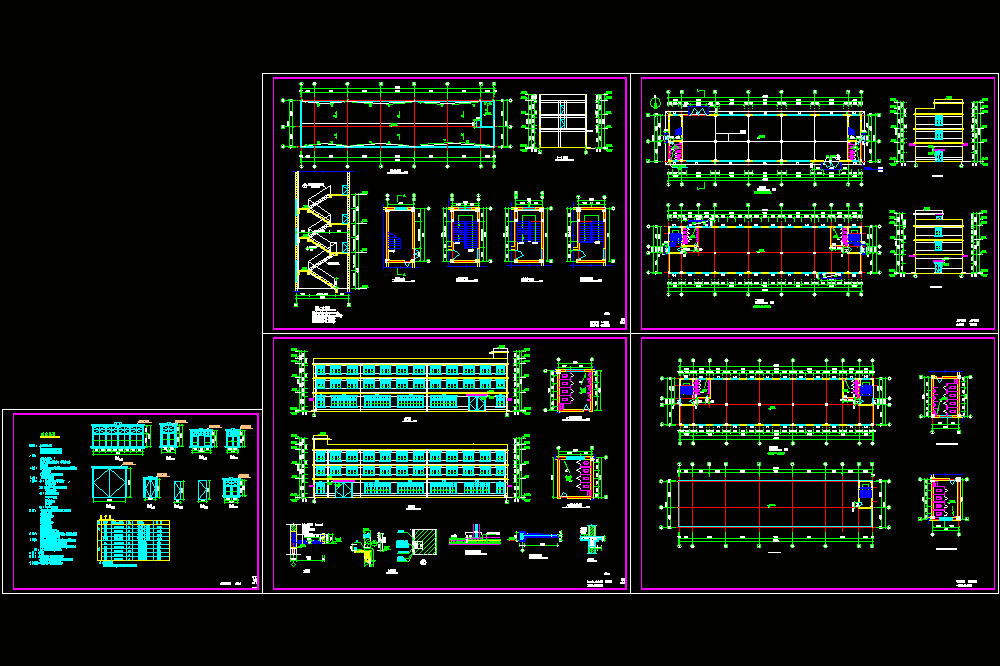 瑞泰车间建筑CAD图纸.dwg