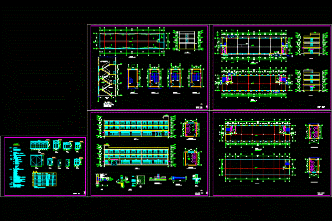 瑞泰车间建筑CAD图纸.dwg