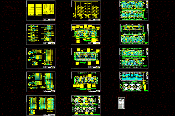 施工图电气3新CAD图纸.dwg
