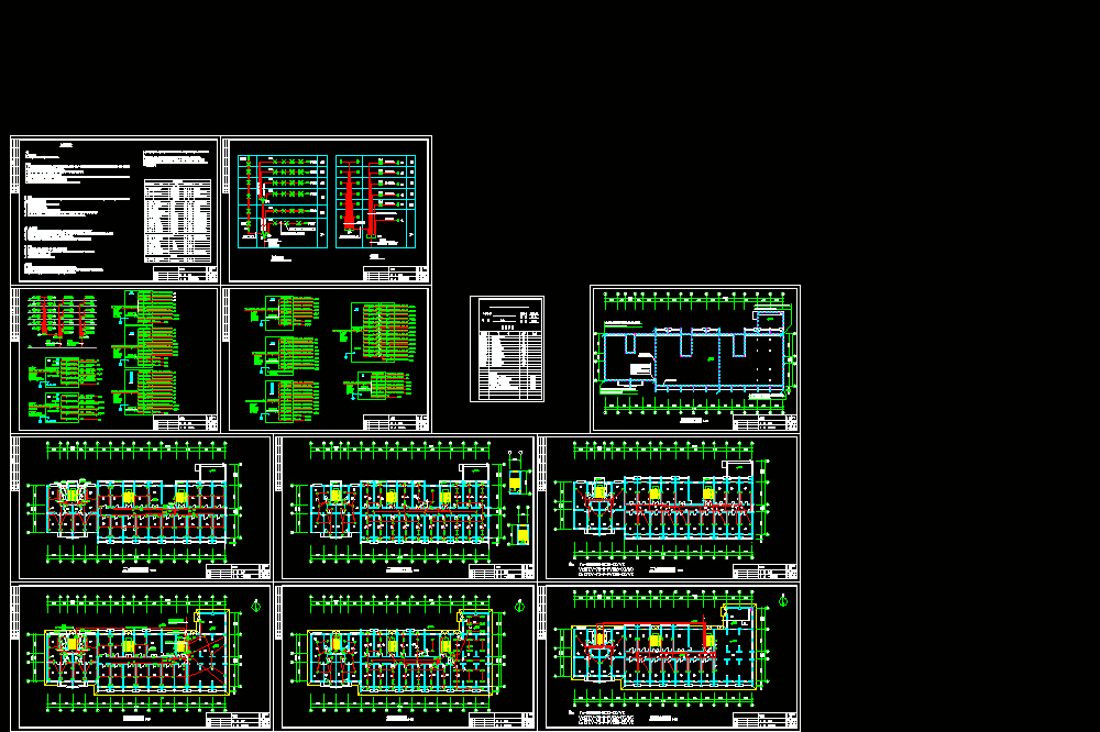 宿舍电CAD图纸.dwg