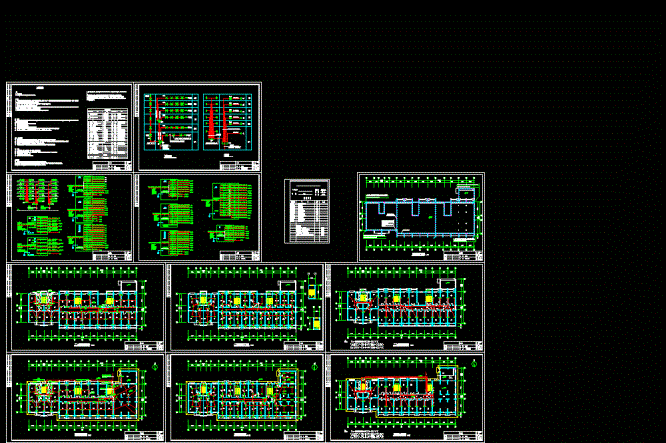 宿舍电CAD图纸.dwg