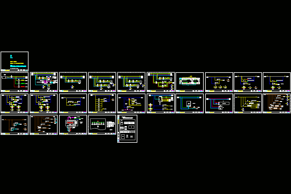 恒压供水系统全套CAD图纸.dwg