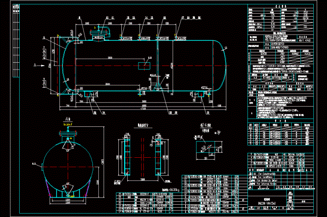 25m3液氨储罐总图.dwg