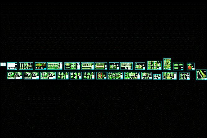 主井井架全套CAD图纸.dwg