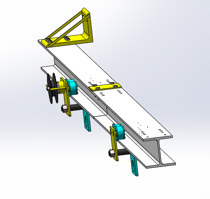 单轨吊车SolidWorks设计三维图纸.zip