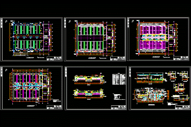 V型滤池部分工艺CAD图.dwg