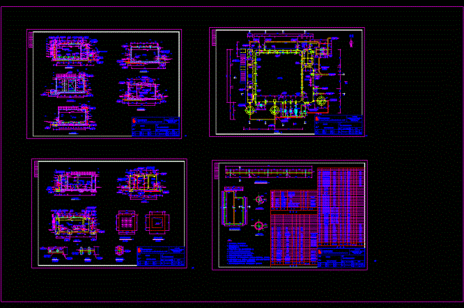 丙烯酸废水处理工程CAD图.dwg