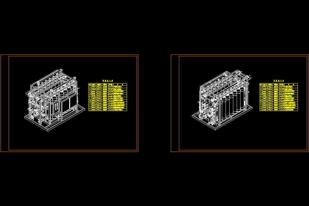 超滤系统总装CAD图.dwg