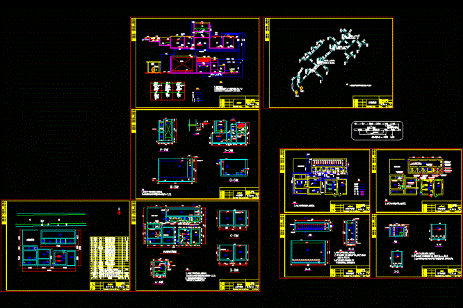 畜牧废水处理套CAD图.dwg